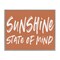 Stupell Industries Summery Sunshine State Of Mind Framed Giclee, design by Lettered and Lined